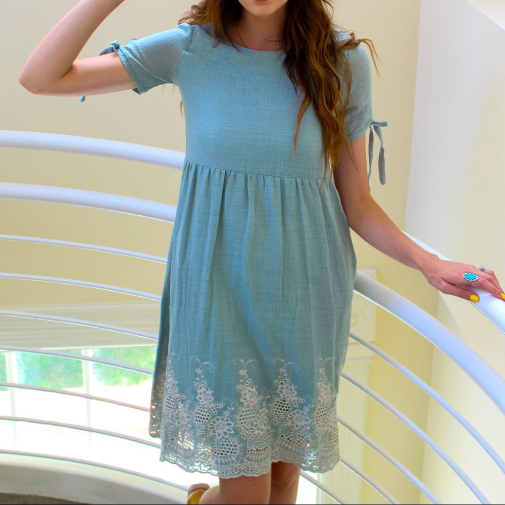 Sage Midi Dress
